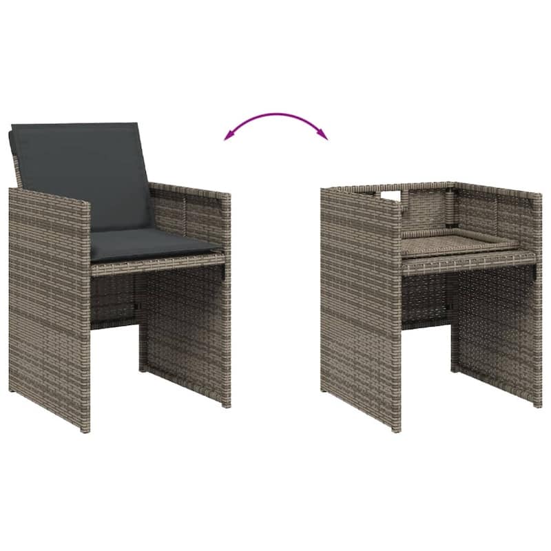 vidaXL Patio Dining Set Set of 10/12/14/16