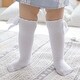 preview thumbnail 5 of 4, CozyWay Baby & Toddler Knee High Bow Socks, White, 3 pairs - Multi-Color