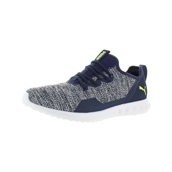 Shop Puma Mens Carson 2 X Knit Running Shoes Lifestyle Performance