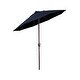 preview thumbnail 27 of 62, North Bend 7.5 Crank Lift Auto Tilt Patio Umbrella by Havenside Home