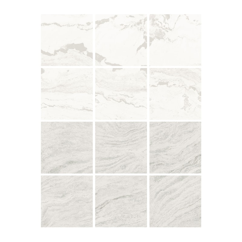 Chris Loves Julia x FloorPops Bonneville Beige Peel and Stick Floor Tiles