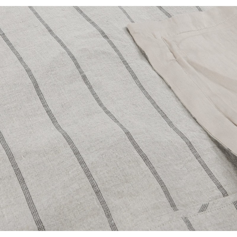Kingston 100% Linen Natural Duvet Cover by Kosas Home