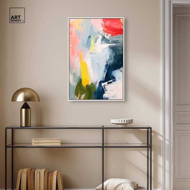 Confetti Storm Canvas by Art Remedy