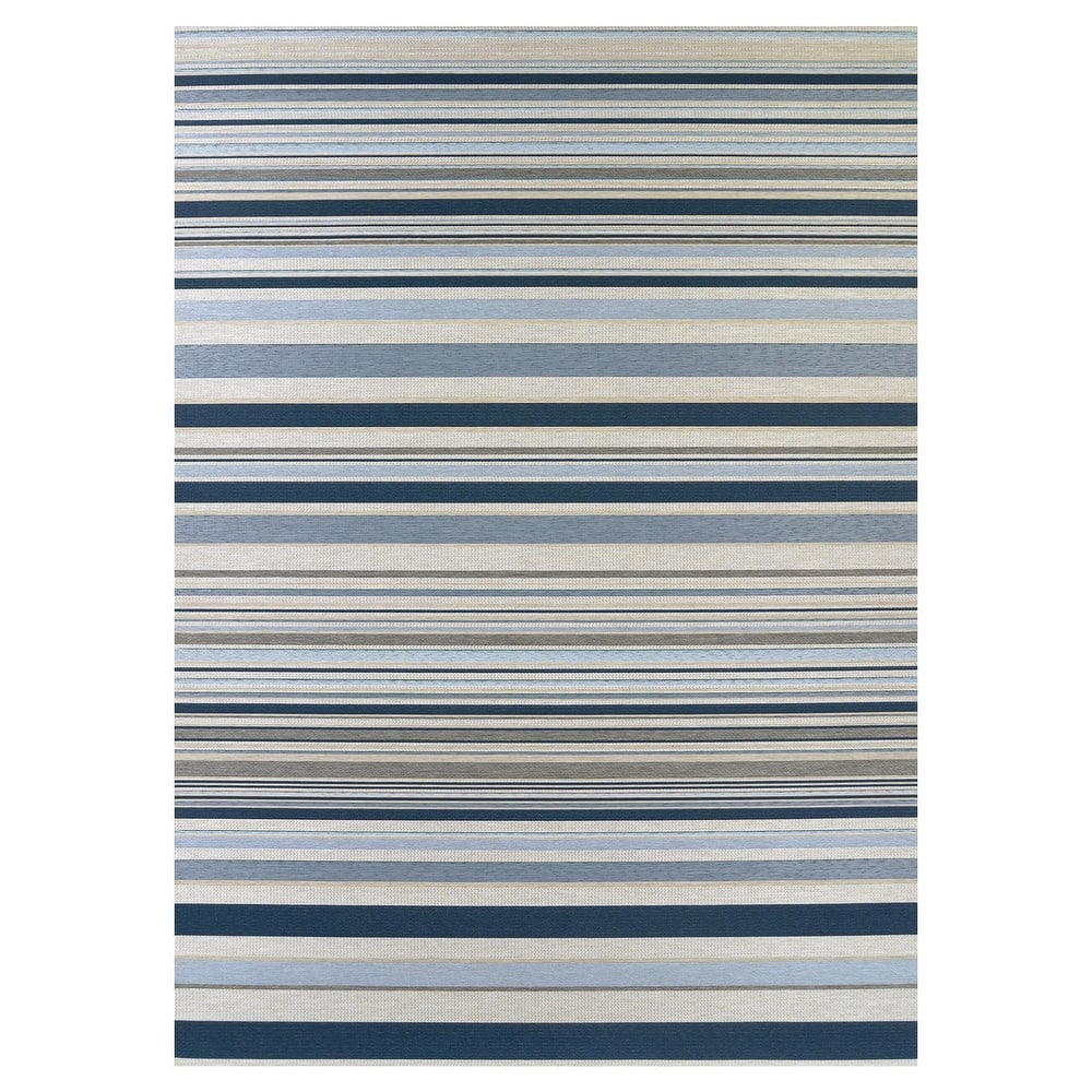 Dream Decor Rugs Gelato Summer Striped Bliss Indoor Outdoor Area Rug