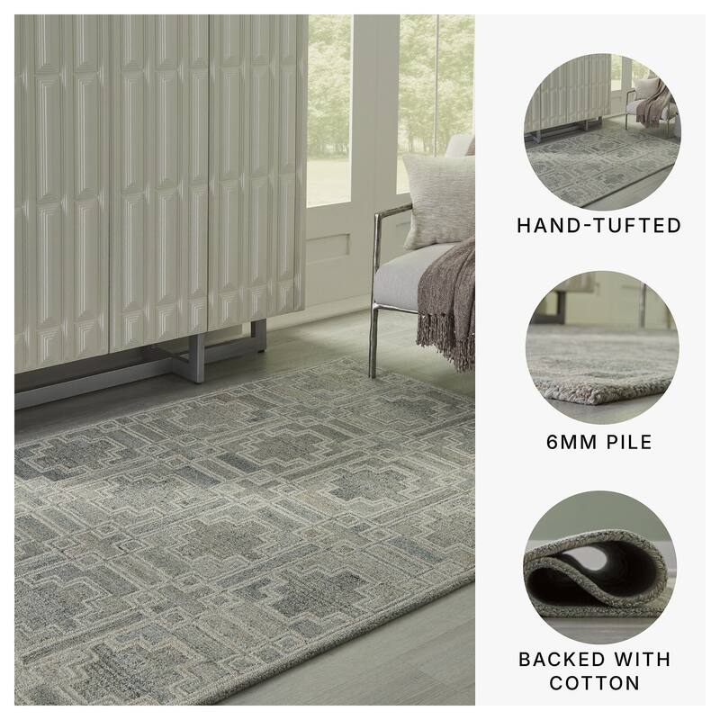 Signature Design by Ashley Jossland Green/Ivory Rug