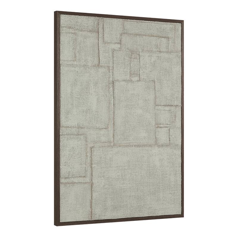 Renwil Caramelo 32" Wide Wall Art, Sand Beige