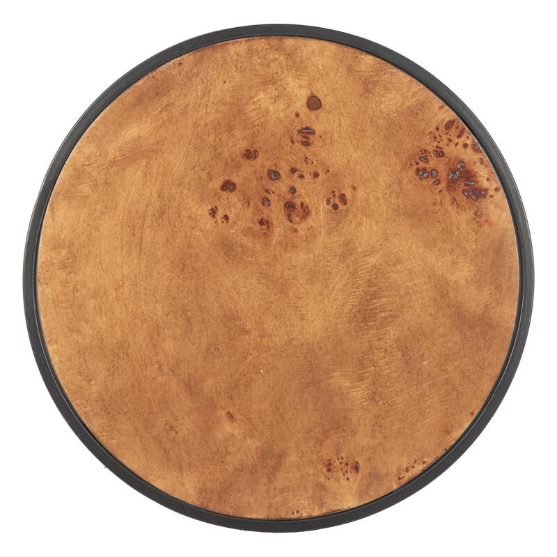 Nodo Side Table Brown & Black