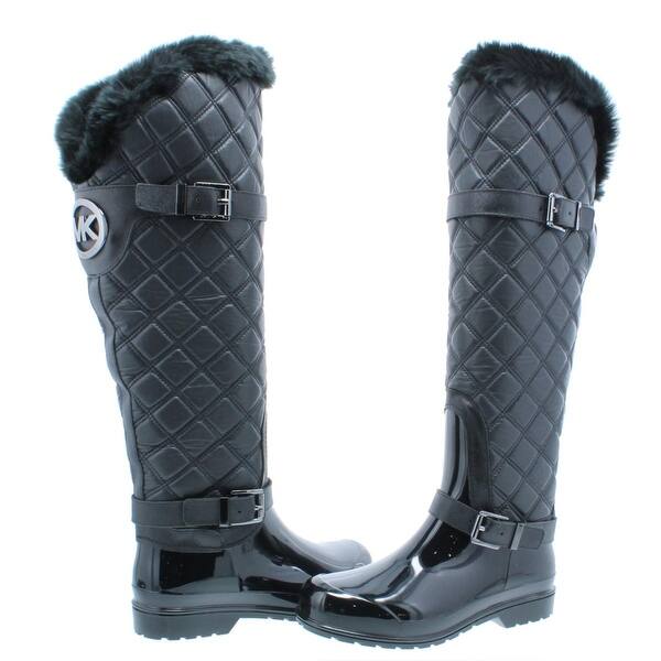 Shop Michael Michael Kors Womens Fulton Winter Boots Quilted Over