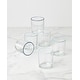 preview thumbnail 18 of 31, Oneida 24 Seven Colors Medium Tumblers, Set of 6, Clear or Colored Rims - 4"H x 3.25" Round; 13.5-Fl Oz