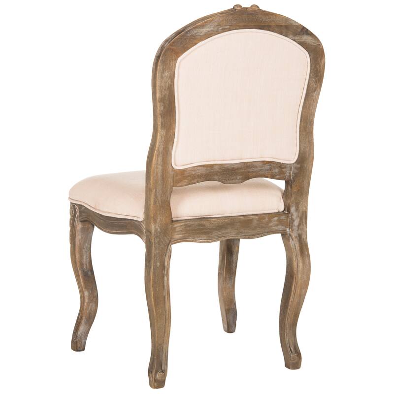 SAFAVIEH Jerilyn 20-inch French Leg Dining Chair (Set of 2) - 21" W x 25" D x 39" H - 21Wx25Dx39H