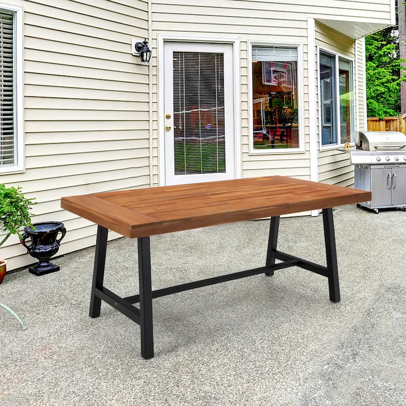 Outdoor Acacia Wood Dining Table