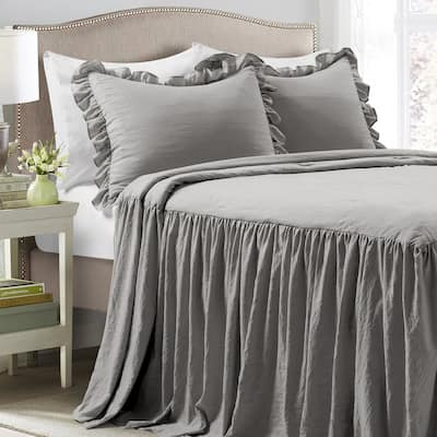 Lush Decor Ruffle Skirt Bedspread Set