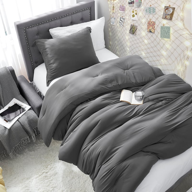 Look At This Thicky® - Coma Inducer® Oversized Comforter - Standard Thicky - Beluga Baby Gray - Twin XL