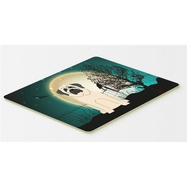 Carolines Treasures BB2207CMT Halloween Scary Mastiff White Kitchen or Bath Mat 20 x 30