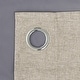 preview thumbnail 38 of 95, Deconovo Faux Linen Total Blackout with Coating Curtains (2 Panel)