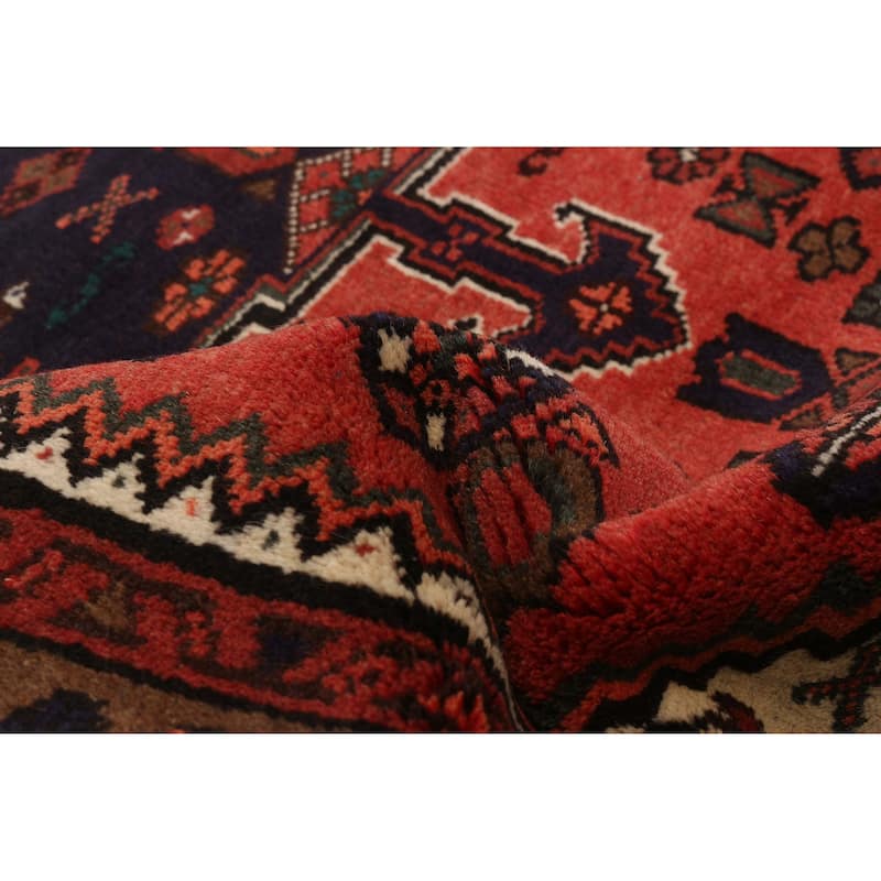 ECARPETGALLERY Hand-knotted Andelz Red Wool Rug - 3'1 x 5'2