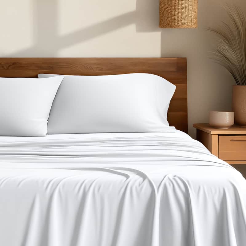Bare Home Rayon from Bamboo Sheet Set - Deep Pocket - Breathable