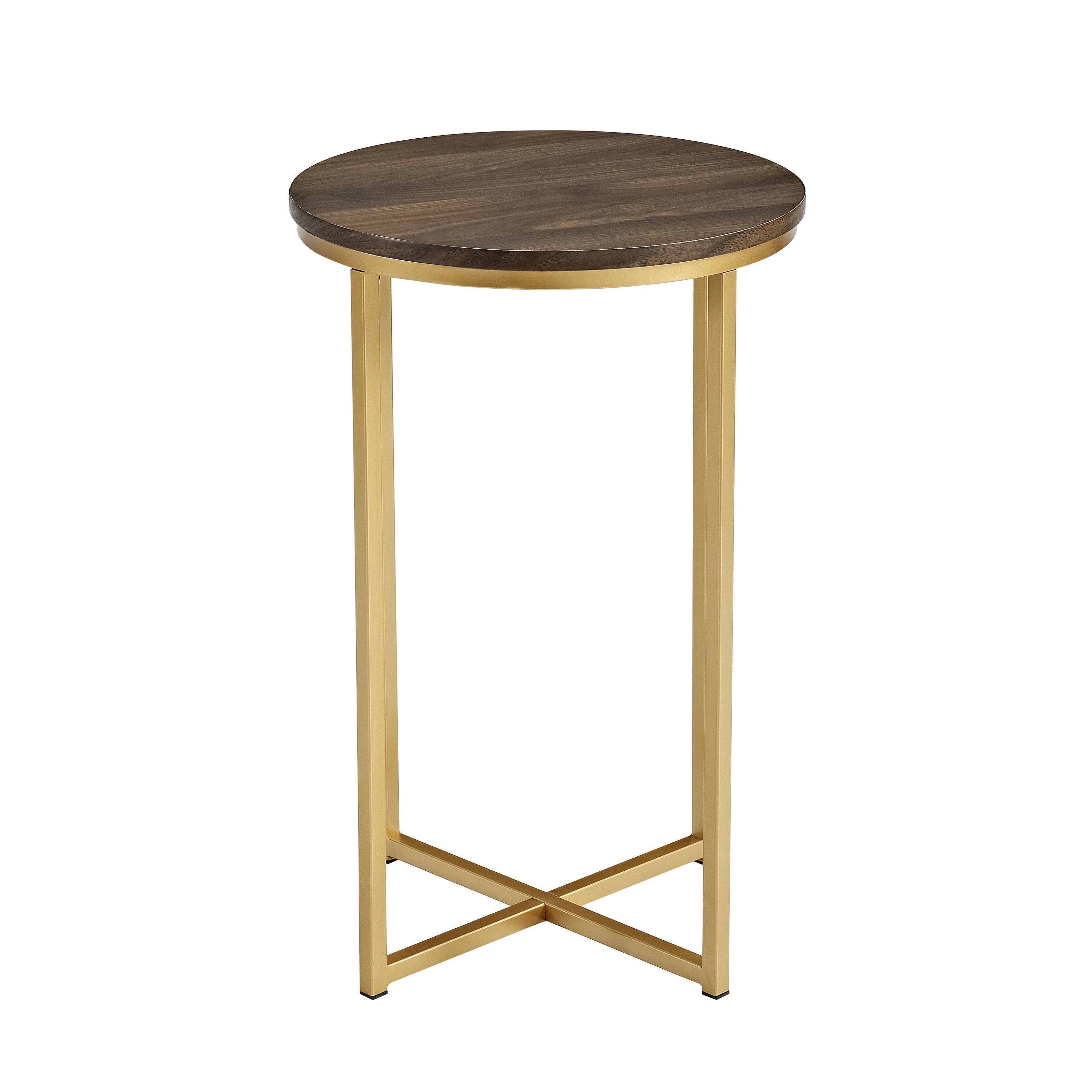 Silver orchid helbling modern shop round side table