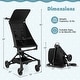 preview thumbnail 5 of 18, Gymax Lightweight Baby Stroller Compact & Airplane-Friendly Travel