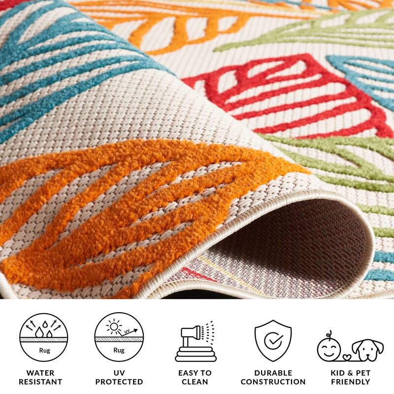 SAFAVIEH Cabana Harmina Indoor/ Outdoor Waterproof Patio Rug