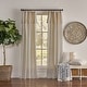 preview thumbnail 4 of 26, Mercantile Drop Cloth Curtain Panel 108 Inches - Linen