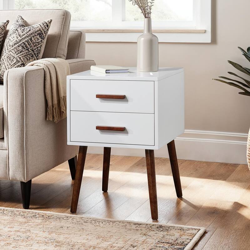 Convenience Concepts Oslo 2 Drawer End Table