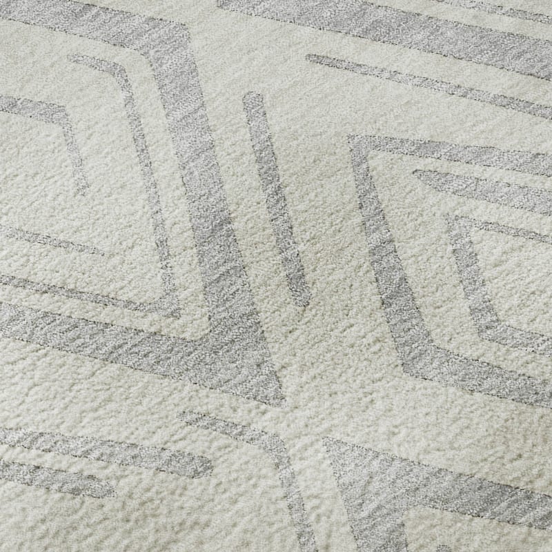 Premium Washable Super Soft Modern Diamond Mayfield Rug