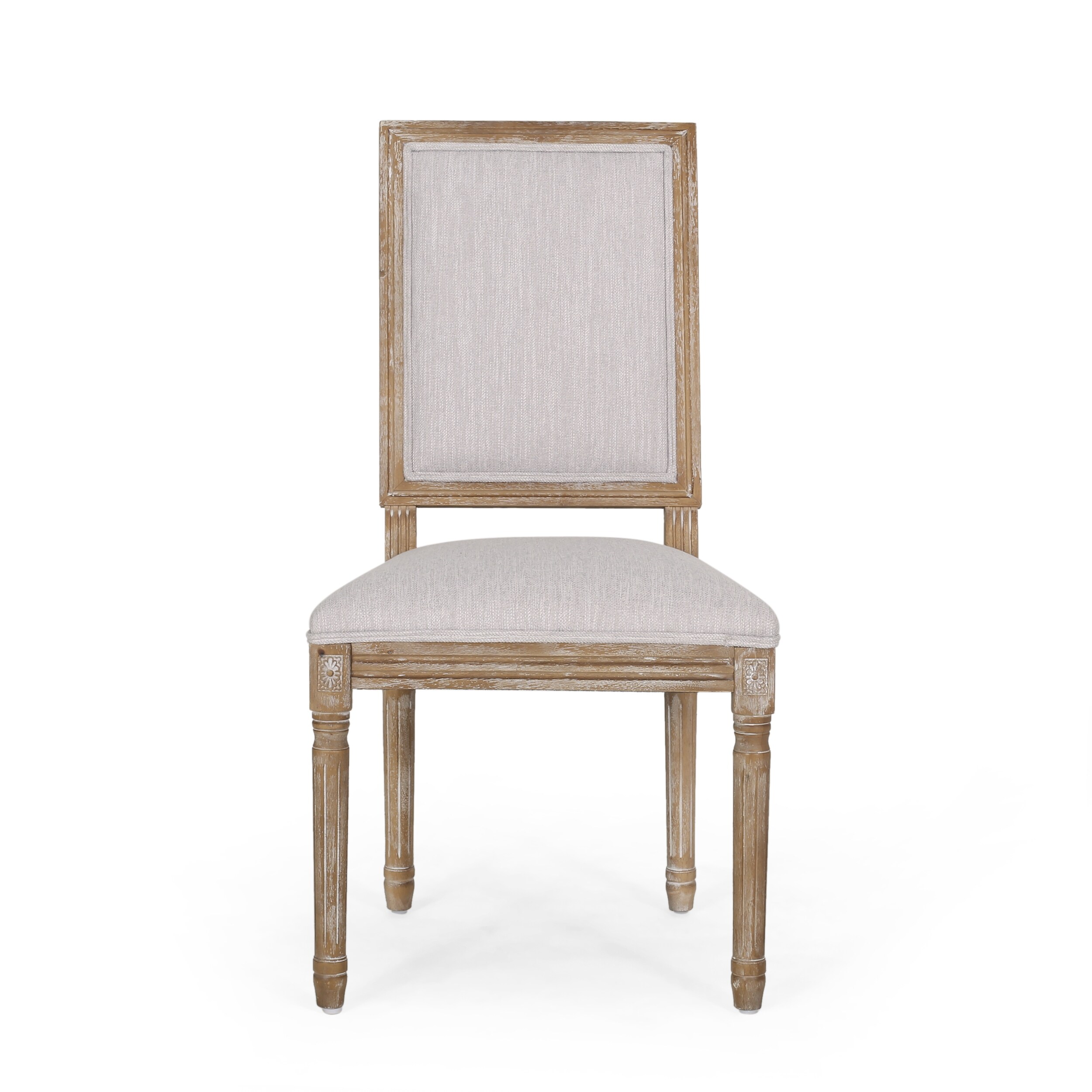 Regina Wood Upholstered Dining Chair by Christopher Knight Home  -image