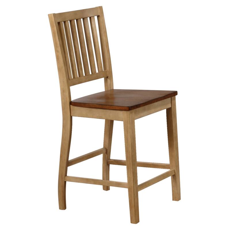 Extendable Dining Set 5 Piece - 42" Round/60" Oval Table & 4 Stools - Seats 6