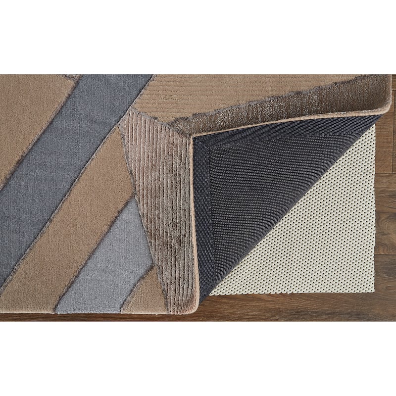 Grand Bazaar Cutlor Hand Tufted Geometric Modern Area Rug