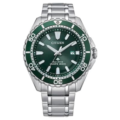 Citizen Men's Promaster Green Dial Watch - BN0199-53X - 6 (36)