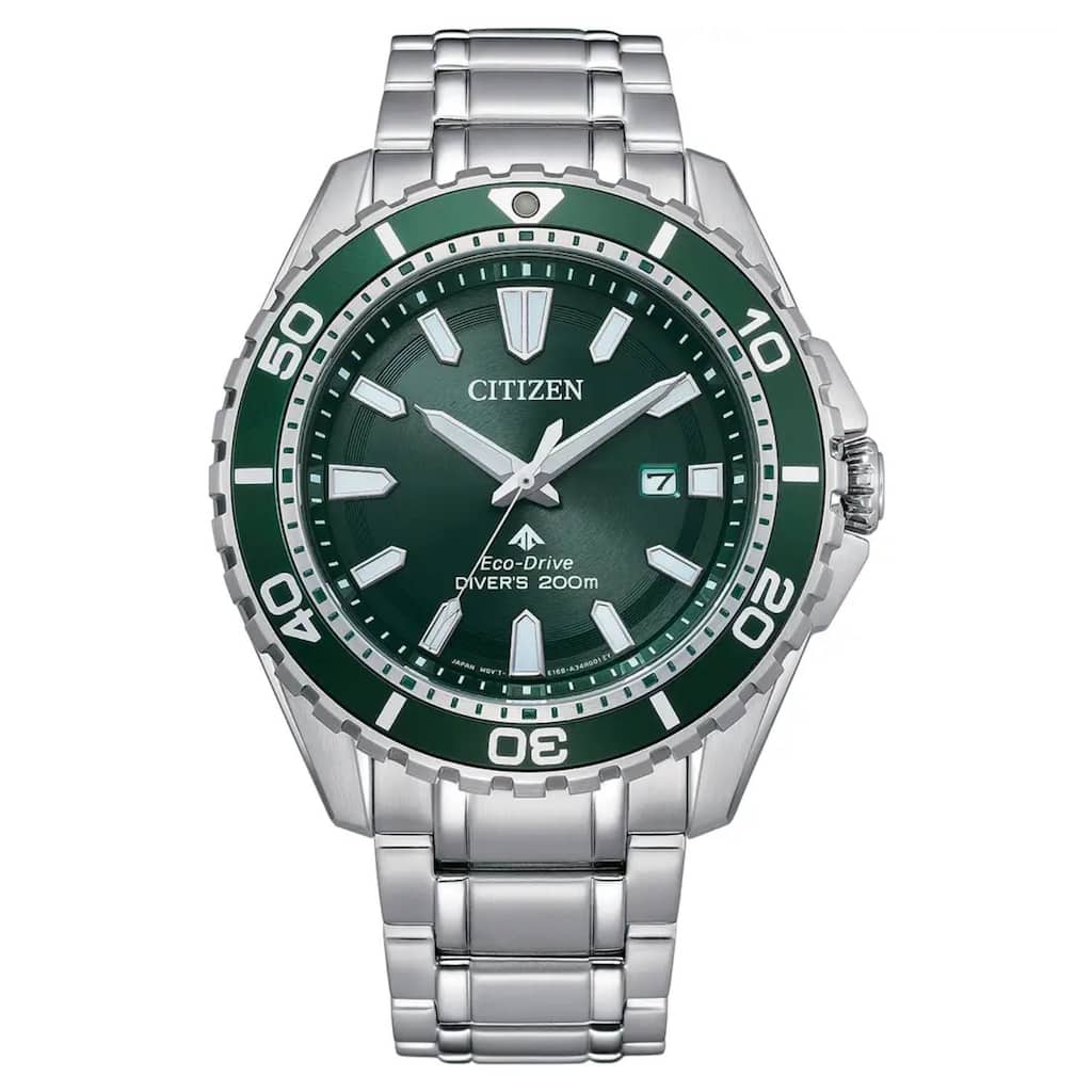 Citizen Men's Promaster Green Dial Watch - BN0199-53X - 6 (36)