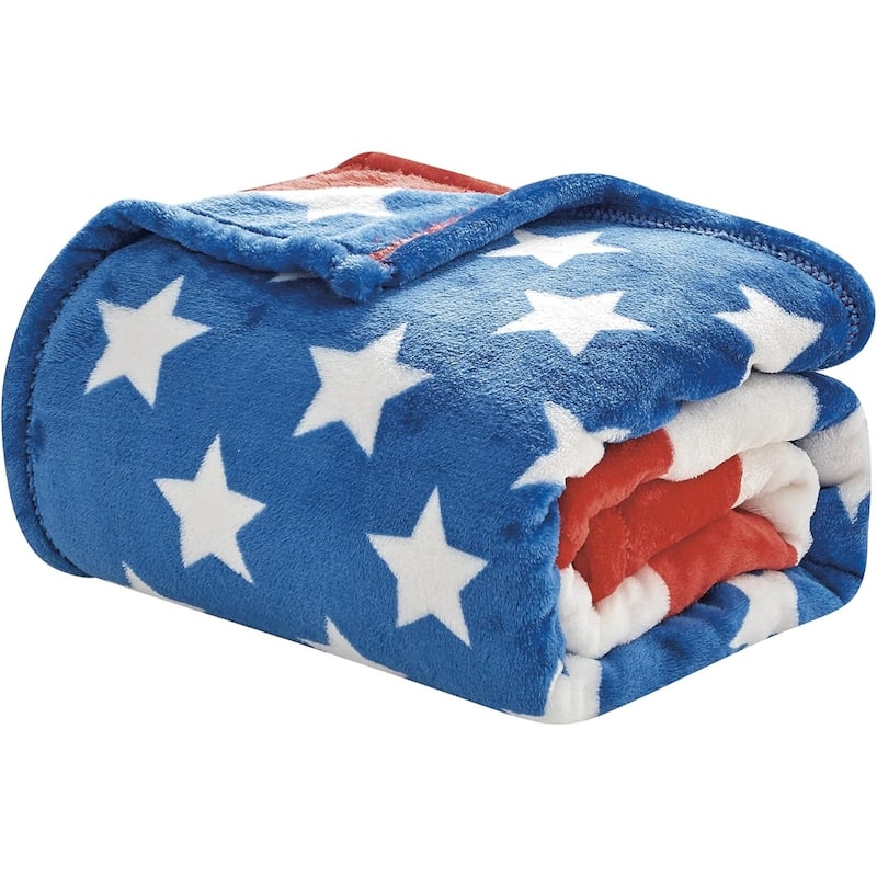 American Flag Oversized 50" x 70" Throw Blanket