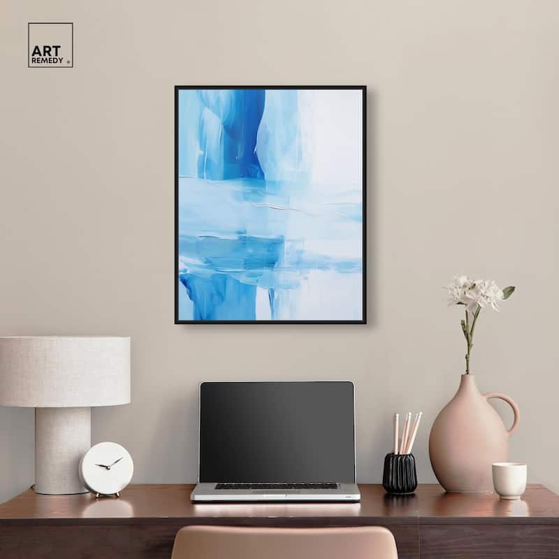 Seraphic Blues II Canvas by Art Remedy