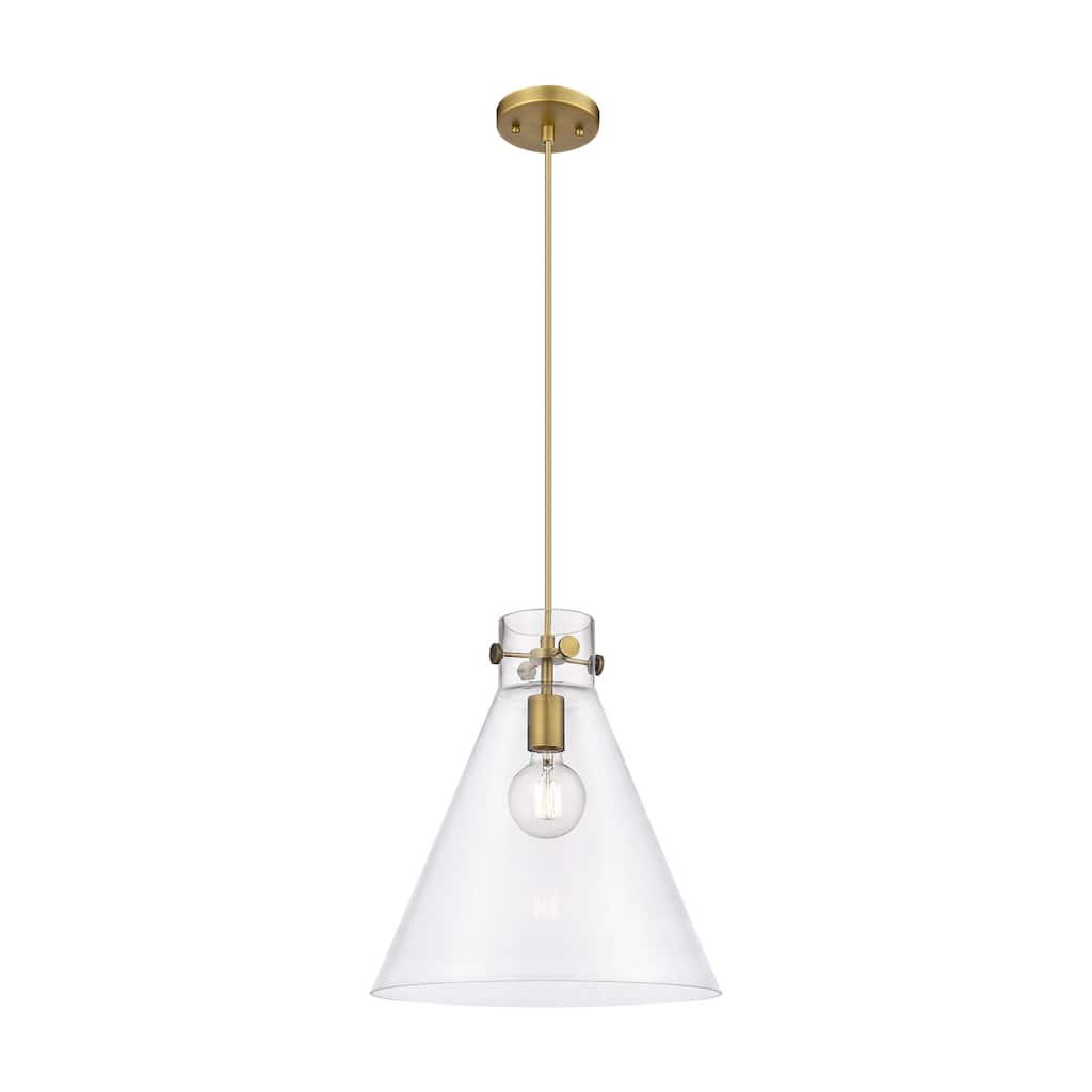 Innovations Lighting Newton Cone - 1 Light 14" Cord Hung Pendant
