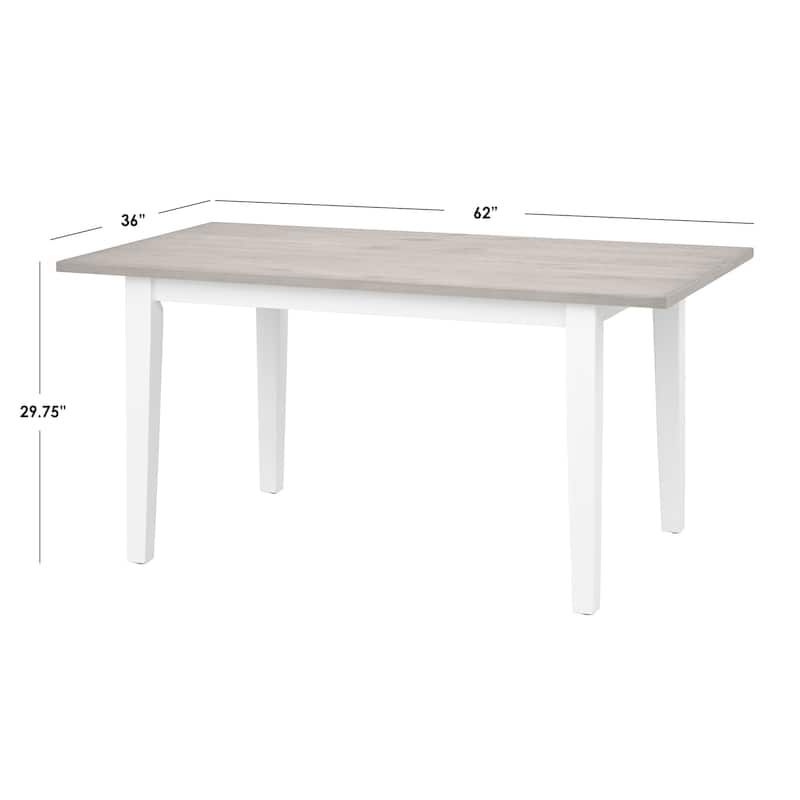 Simple Living Nashville Farmhouse Dining Table