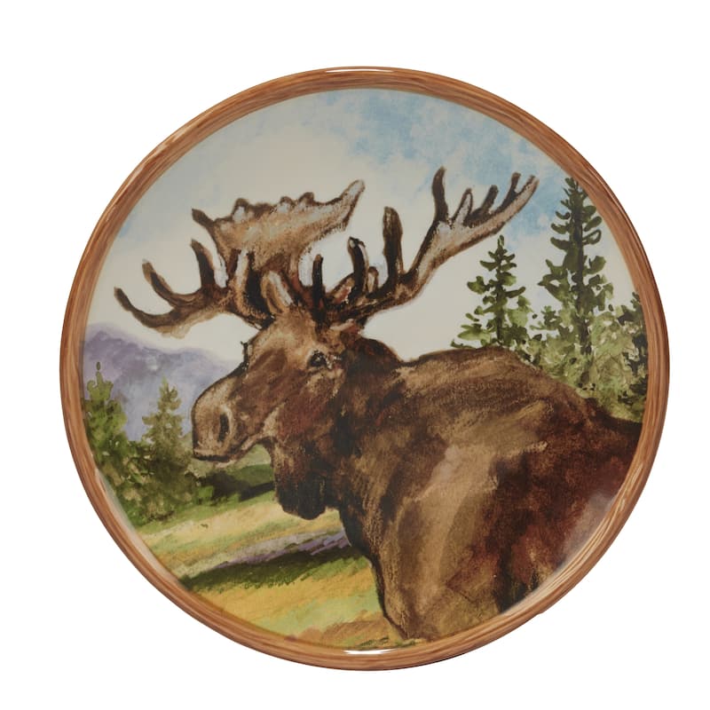 Certified International Mountain Summit 8.75" Salad/Dessert Plate, Set of 4