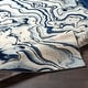 preview thumbnail 4 of 8, Livabliss Cecelia Contemporary Navy Area Rug
