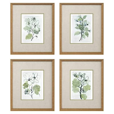 Dream Blossom S/4 Framed Art Under Glass