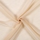 preview thumbnail 27 of 33, Aurora Home Linen-Textured Semi-Sheer Bronze Grom Curtain Panels Panels of 2-84" & 96"