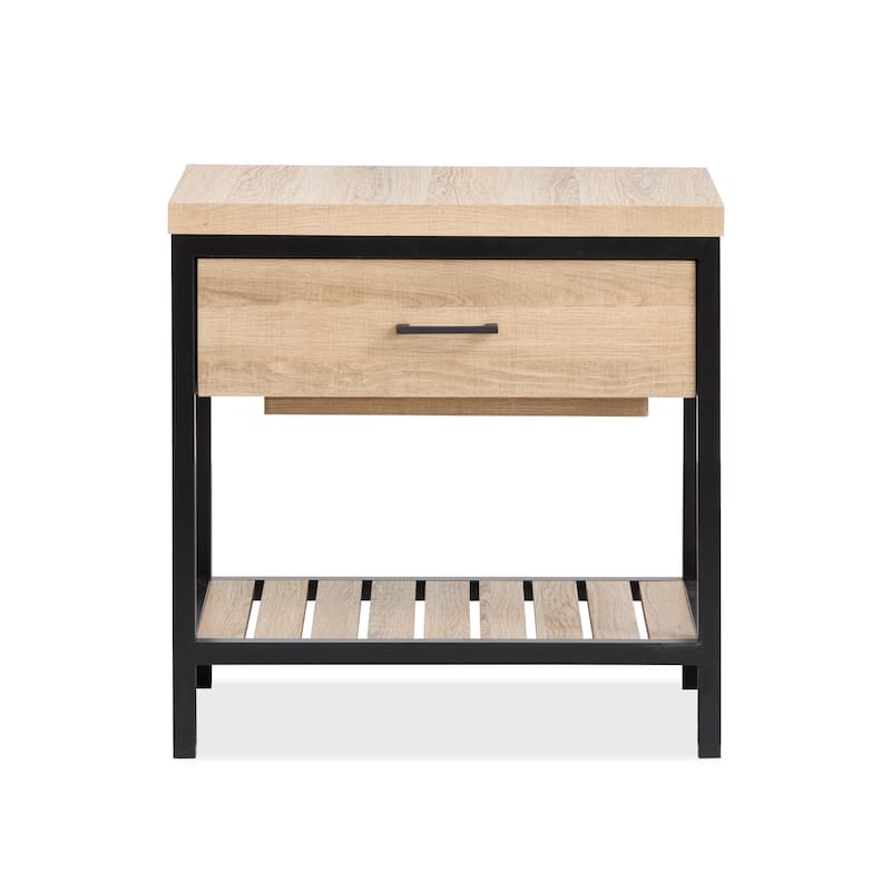 Magnussen Home Bastain Putnum Ivory Open Nightstand