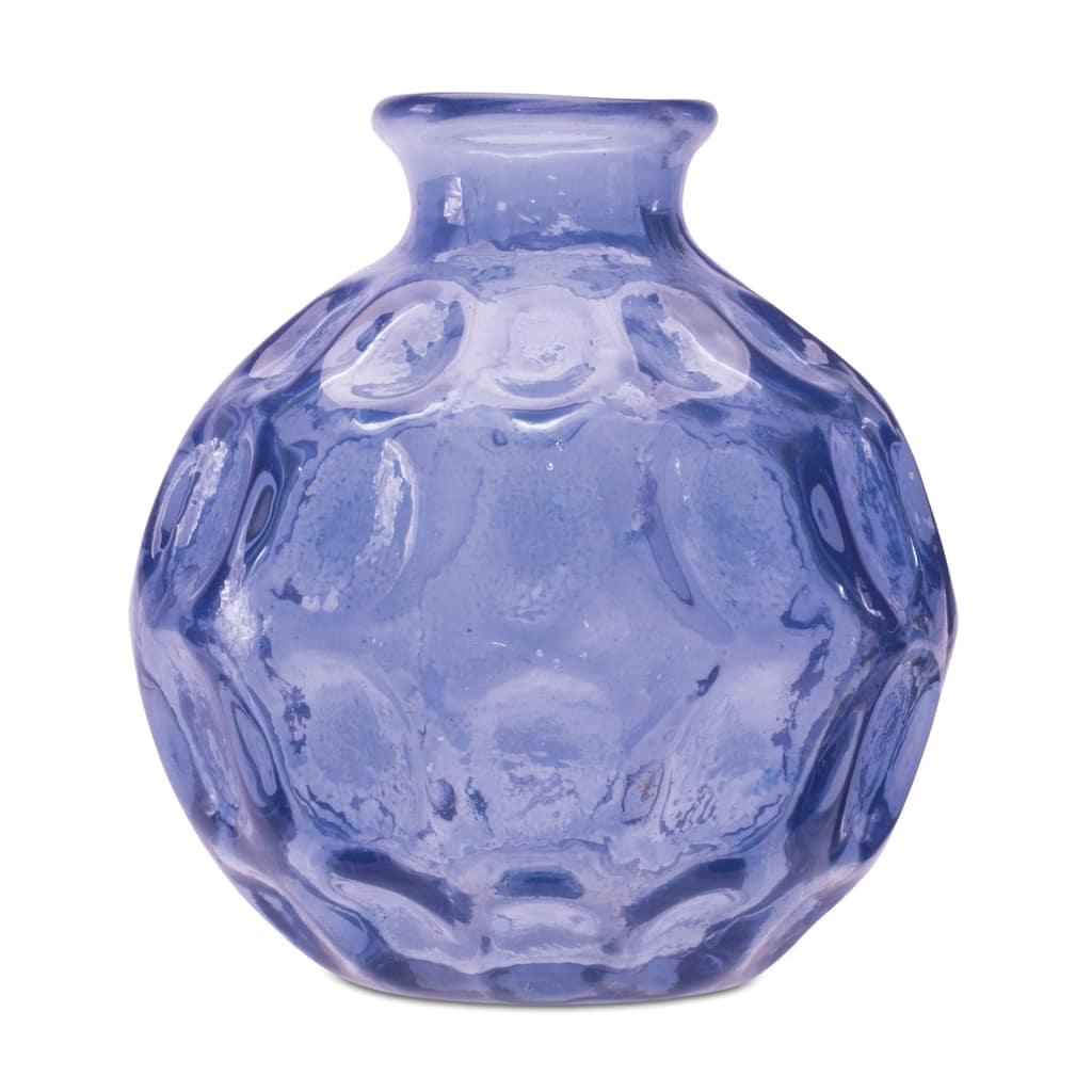 Bubble Glass Bud Vase - 4.25" - Set of 2