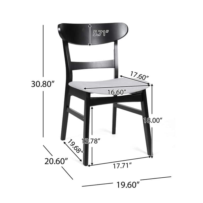 Mid-Century Modern Dining Chairs (Set of 2)