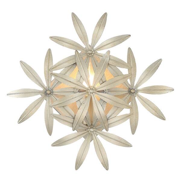 slide 2 of 11, Minka Lavery 2141 Flower Child 1 Light 11" Tall ADA Wall Sconce