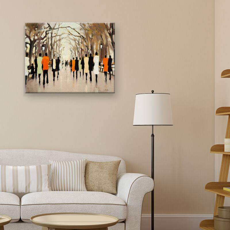 Poet Walk by Lorraine Christie Canvas Art Print On Sale Bed Bath
