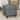 Adeco Toy Chest and Footrest Square Seat Storage Bench Ottoman Gray