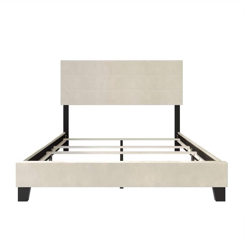 Clayfell Vallejo Upholstered Panel Bed