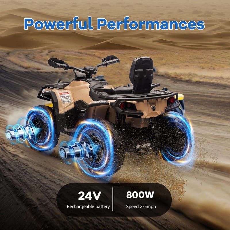 2 Seater Ride On ATV for Kids