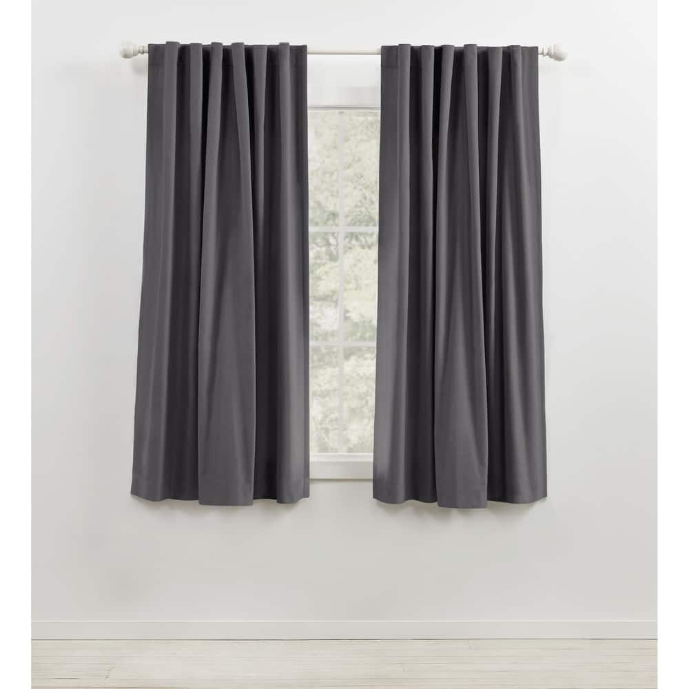 Lauren Ralph Lauren Velvety Back Tab/Rod Pocket Curtain Single Panel