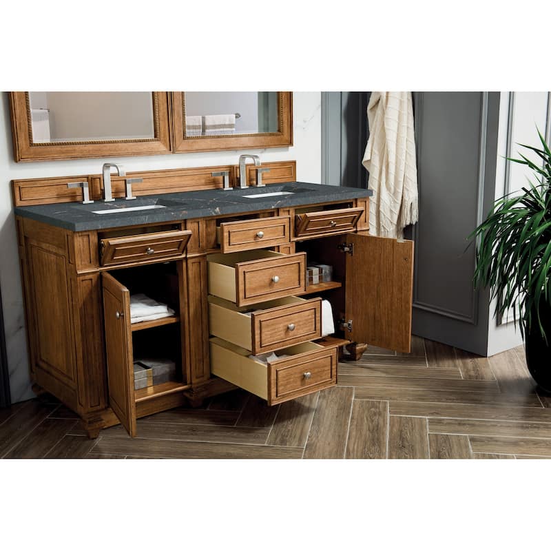 James Martin Vanities 157-V60D-FPBL Bristol 60" Free Standing Double